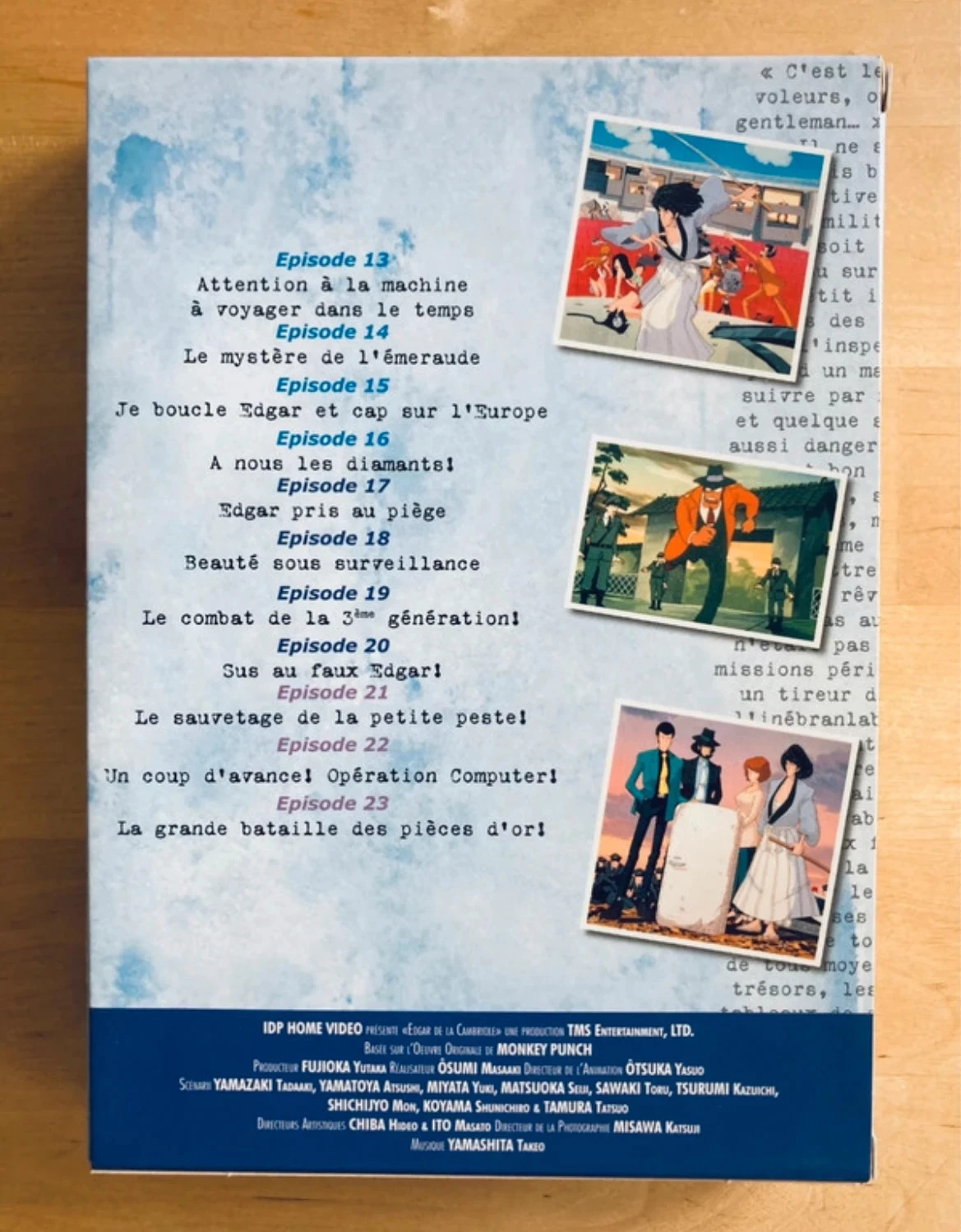 Caja de DVD Edgar de la cambriole Temporada 1 Parte 2. – photo 3